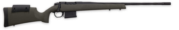Weatherby NWRXP257WR8B 307 Range XP 257 Wthby Mag 5+1 26" Fluted Barrel, Black Barrel/Rec, OD Green Synthetic Stock with Adj. Cheek Rest, Accubrake Muzzle Brake, TriggerTech Trigger