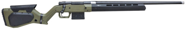 Howa HHERA65CODG M1500 Hera 6.5 Creedmoor 5+1 22" Threaded Barrel, Black Rec, OD Green & Black Hera H7 Chassis Stock