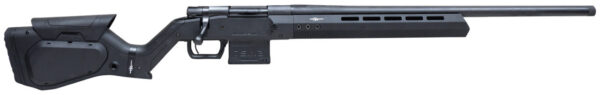 Howa HHERA65CHBBLK M1500 Hera 6.5 Creedmoor 5+1 24" Heavy Threaded Barrel, Black Rec, Black Hera H7 Chassis Stock