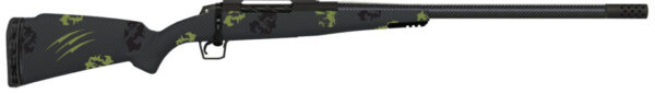 Fierce Firearms TROG300PRC24BF CT Rogue  300 PRC 3+1 24" Carbon Fiber Barrel, Black Cerakote Titanium Rec, Forest Camo Rogue Stock