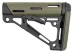 HOGUE AR-15 COLLAPSIBLE STOCK - OD GREEN RUBBER COMMERCIAL
