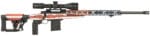 Howa HCRA73107USKMDT M1500 APC Chassis 308 Win 10+1 (3 Mags) 24" HB, American Flag Cerakote, Luth-AR MBA-4 Stock with Aluminum Chassis, 4-16x50 Scope, Bipod & 2 Grips