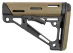HOGUE AR-15 COLLAPSIBLE STOCK - FDE RUBBER COMMERCIAL