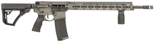 Daniel Defense 0212810739047 DDM4 V7 Pro 5.56x45mm NATO 18" 30+1, Cobalt Rec, Black OEM Overmolded Stock & Grip, Geissele Trigger