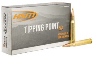 HSM Tipping Point Super Shock Tip 280 Remington 162 Grain Rifle Ammunition