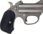 Bond Arms BAHB Honey B  38 Special 2rd Shot 3" Matte Stainless Steel Frame Black Extended B6 Resin Grips
