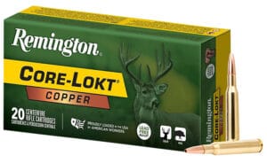 Remington Core-Lokt Copper 243 Winchester 85 Grain Ammunition