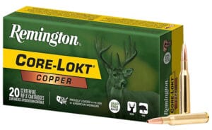 Remington Core-Lokt Copper 270 Winchester 130 Grain Ammunition
