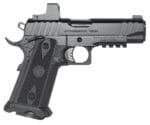 Girsan 395000 Witness2311  10mm Auto 15+1 5" Black Steel Barrel, Black Optic Ready/Serrated Steel Slide, Black Polymer Frame w/Beavertail & Picatinny Rail, Black Checkered Polymer Grip, Ambidextrous