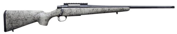 Howa HCSL308TAN M1500 Super Lite Full Size 308 Win 5+1 20" Blued Threaded Barrel, Blued Picatinny Rail Steel Receiver, Tan w/Black Webbing Fixed Stocky's Synthetic Stock