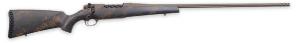 Weatherby MBC20N338WR0B Mark V Backcountry 2.0 338 WBY RPM 4+1 18" Barrel, Patriot Brown Cerakote Metal Finish, Brown Sponge Pattern Black Peak 44 Blacktooth Stock, Muzzle Brake, TriggerTech Trigger