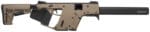 Kriss USA KV90CFD22 Vector CRB G2 *CA Compliant 9mm Luger 10+1 16" Black Steel Barrel, Flat Dark Earth Cerakote Polymer Receiver, Flat Dark Earth Synthetic Stock, Black California Paddle Grip
