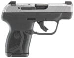 Ruger 13744 LCP Max  Compact 380 ACP 10+1 2.80" Black Oxide Steel Barrel, Matte Stainless Serrated Slide, Black Polymer Frame w/Serrated Trigger Guard w/Black Nylon Grip