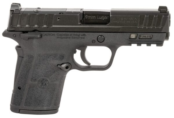 Smith & Wesson 13732 Equalizer  Micro-Compact 9mm Luger 10+1 3.68" Black Armornite Steel Barrel, Optic Ready/Serrated Slide, Black Polymer Frame w/Picatinny Rail, Black Textured Polymer Grips