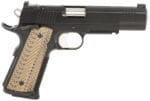 Dan Wesson 01799 Specialist  45 ACP 8+1 (2) 5" Match Grade Stainless Barrel, Black, Beavertail Frame with Pic. Rail, Optic Cut Serrated Side, Black/Brown G10 Grip, Night Sights