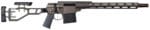 Q LLC FIX8616INRIFLEBLK The Fix  8.6 Blackout 10+1 16" Tapered Threaded Barrel, Gray, Fully Adj. Folding Stock, Magpul K Grip, 15" Q-Sert Handgaurd, AR-10/SR-25 Mag, Cherry Bomb Brake, Ambi Controls