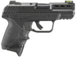Ruger 3854 Security-380 *MA Compliant 380 ACP 10+1 (3) 3.42" Black Oxide Barrel, Black Serrated Steel Slide, Black Polymer Frame w/Accessory Rail, Hogue Grip