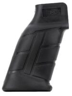 Mdt Sporting Goods Inc 103419BLK Elite Pistol Grip Black Polymer, Integrated Palm Swell, Fits AR Platform