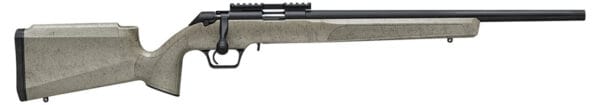 Springfield Armory BART92022TBW Model 2020 Rimfire Target 22 LR 10+1 20" Matte Blued Heavy Threaded Barrel, Matte Blued Picatinny Rail Steel Receiver, Fixed Sage w/Black Webbing Synthetic Stock