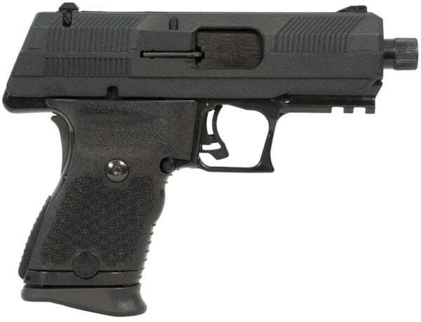 Hi-Point YC9 YC9  9mm Luger 10+1 4.12" Black Steel Threaded Barrel, Black YC9 Styled/Serrated Slide, Black Polymer Frame w/Picatinny Rail, Black Plastic Grips
