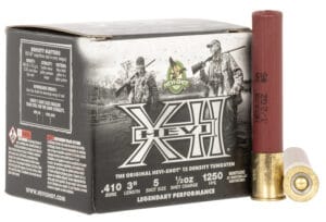 Hevishot Hevi-XXI 410 Bore 3 Inch Tungsten Number 5 Shot Ammunition