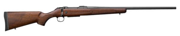 CZ-USA 07712 CZ 600 American ST2 308 Win 5+1 20" Threaded, Black Barrel/Rec, Walnut Stock, Adj. Trigger