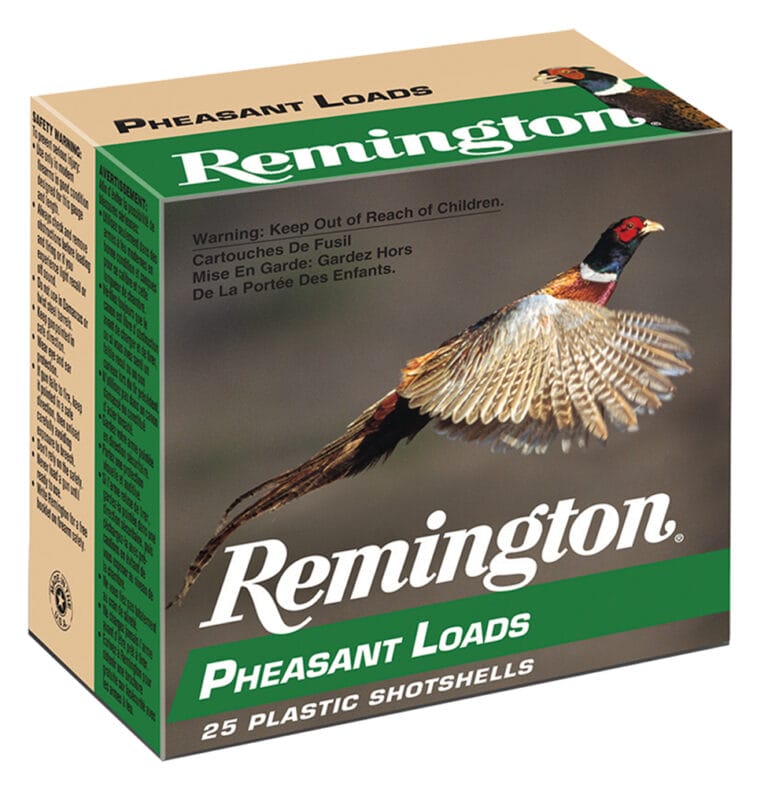 Remington Pheasant 12 Gauge 2-3/4 Inch Number 5 Shot 25 Round Shotgun Ammunition