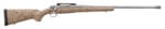 Ruger 57154 Hawkeye FTW Hunter Full Size 308 Win 4+1 22" Matte Stainless Steel Threaded Barrel, Picatinny Rail Stainless Steel Receiver, Speckled Tan/Black HS Precision Synthetic Stock
