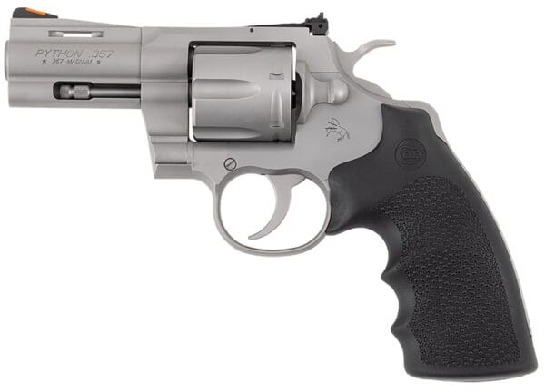 Colt Mfg PYTHONSM3RTS Python  357 Mag 6 Shot, 3" Recessed Target/Vent Rib