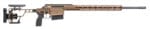 Sig Sauer CROSSMAG300WM24B Cross Magnum 300 Win Mag 6+1 24" Threaded Barrel, Coyote Cerakote, M-LOK/ARCA Rail Handguard, Fully Adj. Folding Stock, PRS Style Grip, Muzzle Brake, Integrated Optics Mount
