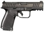 Rost Martin RM1CBLKOSP RM1C  9mm Luger 17+1 4" Black Match Grade Barrel, Black Tenifer Optic Ready/Serrated Steel Slide, Black Polymer Frame w/Picatinny Rail, Textured Grip, Ambidextrous