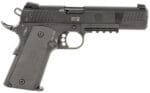 Hammerli Arms 5170500 Forge H1  Full Size 22 LR 12+1 5" Matte Black Steel Threaded Barrel, Black Cerakote Serrated Slide, Black Aluminum Frame w/Beavertail, Black Polymer Grip