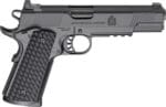 Springfield Armory PC9125LR 1911 TRP  45 ACP 8+1 5" Black Match Grade Barrel, Black Cerakote Serrated Carbon Steel Slide & Frame w/Picatinny Rail & Beavertail, VZ Hydra G10 Grip