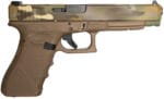 Weapon Works PI3430103-228071 G34 Gen3 Competition Frame 9mm Luger 17+1 5.31" Black Steel Barrel, MC w/Mesh Stippling Long/Serrated Steel Slide, Flat Dark Earth Polymer Frame w/Picatinny Rail