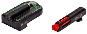 Hi-Viz FastDot H3 Glock MOS Red Fiber Optic Green Tritium Sight Set