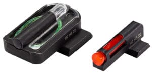 Hi-Viz FastDot H3 Sig Sauer P320 Red Fiber Optic Front Sight Green Tritium Rear Sight Set