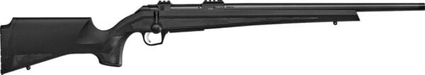 CZ-USA 07410 CZ 600 Alpha 243 Win 5+1 20" Black Threaded Barrel, Black Anodized Picatinny Rail Aluminum Receiver, Fixed Black Polymer Stock