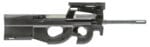 FN 3848950463 PS90  5.7x28mm 50+1 16" Black Ported Barrel, Black Aluminum Receiver, MIL-STD 1913 Rail, Matte Black Synthetic Bullpup Stock w/Thumbhole, Ambidextrous