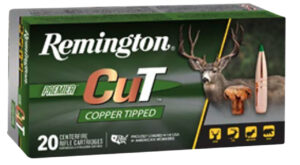 Remington Ammunition R22334 Premier Cut 6.5Creedmoor 120gr 20 Per Box/10 Case