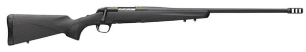 Browning 035602282 X-Bolt Pro Full Size 6.5 Creedmoor 4+1 22" Matte Blued Fluted Sporter SR Barrel, Blued Drilled & Tapped/X-Lock Mount Steel Receiver, Black Fixed Synthetic Stock