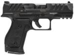 Walther Arms 2872111 PDP Steel Frame 9mm Luger 15+1 4" Black Steel Barrel, Matte Black Tenifer Optic Ready/Serrated Steel Slide, Black Steel Frame w/Picatinny Rail, Textured Wraparound Grip