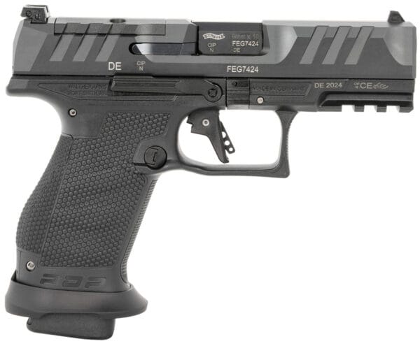 Walther Arms 2884976 PDP Pro-E 9mm 18rd 4" Black Steel Slide