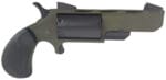 North American Arms TGHMB Green Huntsman  22 MAG 5rd 2" OD Green Cerakote Heavy Vent Rib Barrel, OD Green Cerakote Steel Frame, Matte Black Cylinder, Black Cobblestone Rubber Grip, Exposed Hammer