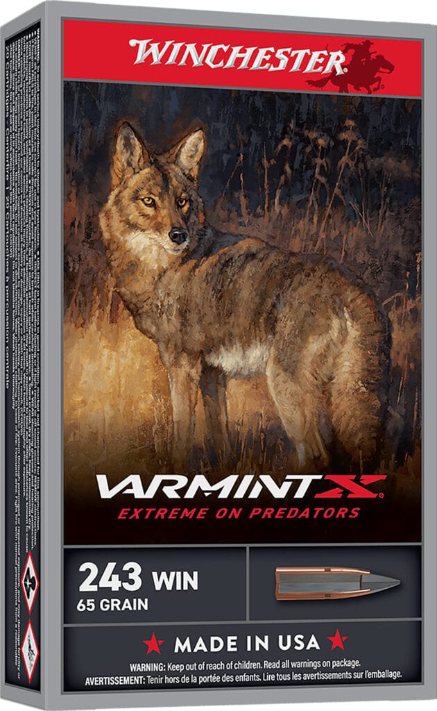 Winchester Varmint X 243 Winchester 65 Grain Extreme Point Ammunition