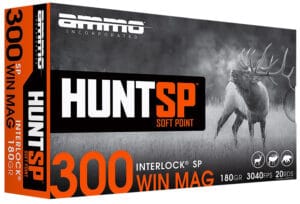 Ammo Inc 300 Winchester Magnum 180 Grain Soft Point Ammunition