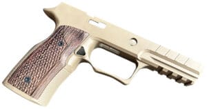 Sharps Bros Grip Module Flat Dark Earth Aluminum Sig Sauer P320 Accessory