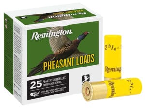 Remington Pheasant 20 Gauge 2.75 Inch Number 6 Shot 25 Round Ammunition