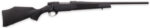 Weatherby VYT222RR0T Vanguard Synthetic Compact 22-250 Rem 5+1 20" Matte Blued #1 Threaded Barrel, Matte Blued Drilled & Tapped Steel Receiver, Black Adjustable Synthetic Stock