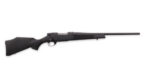 Weatherby VYT65CMR0T Vanguard Synthetic Compact 6.5 Creedmoor 4+1 20" Matte Blued #1 Threaded Barrel, Matte Blued Drilled & Tapped Steel Receiver, Black Adjustable Synthetic Stock