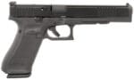 Glock PA163S103MOS G17L Gen5 MOS Full Size Frame 9mm Luger 17+1 6.02" Black Long Barrel, Black Cerakote MOS Cut/Serrated Steel Slide, Black Polymer Frame w/Picatinny Rail, Black Textured Grip